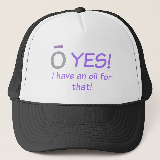¡O SÍ! Tengo un gorra del camionero del aceite (Anverso)