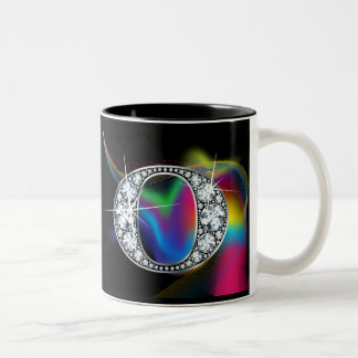 "O" Sonda de diamantes en jarra de barca arco iris