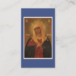 ¡O Theotokos y Virgin Rejoder! Tarjetas de oración