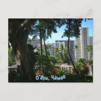 O'ahu, postal de Hawaii