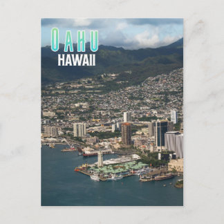 Oahu, postal de viaje de Hawaii