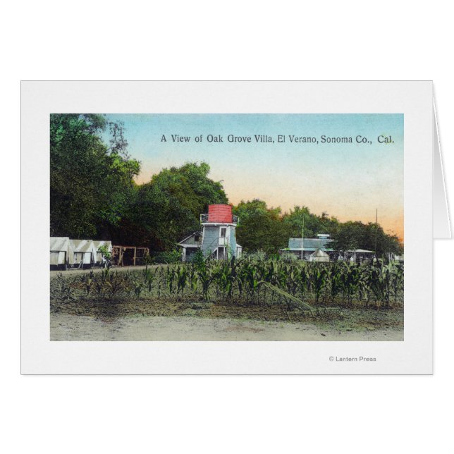 Oak Grove Villa Scene El Verano, CA (Anverso (Horizontal))