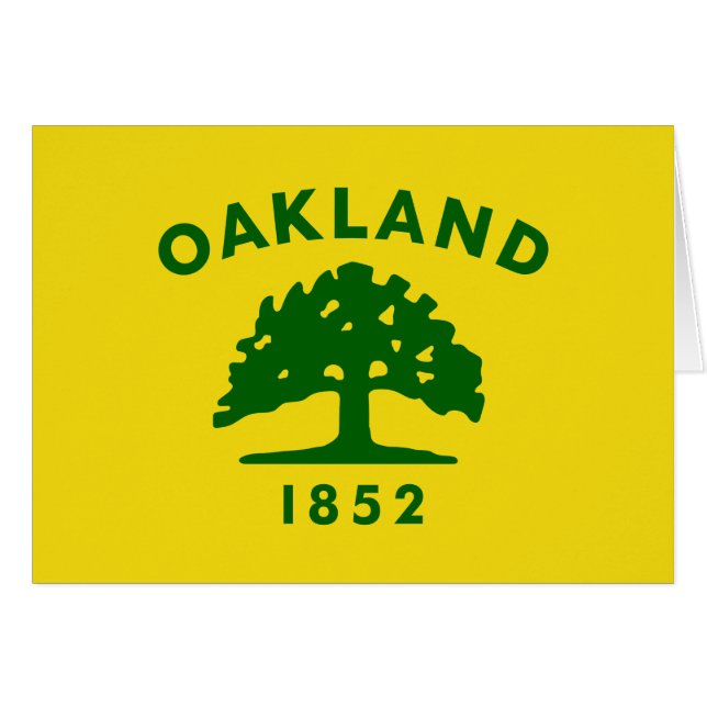 Oakland, Bandera de California (Anverso (Horizontal))