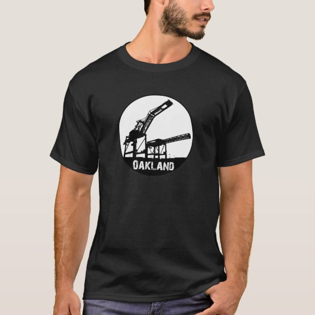 Oakland Cranes la camisa de la ciudad (Anverso)