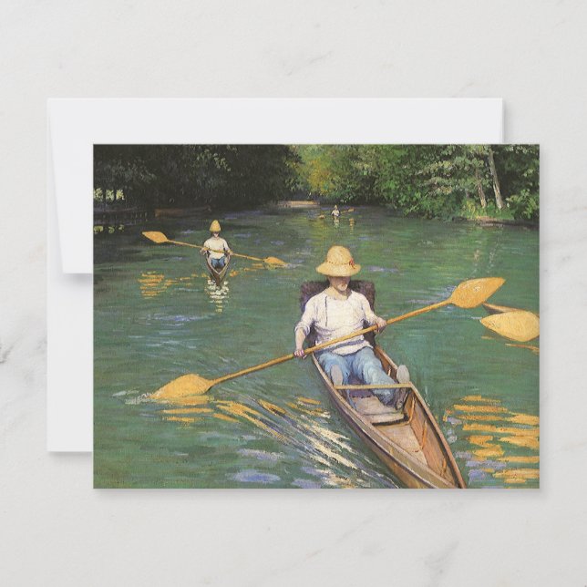 Oarsmen por Gustave Caillebotte, Bella Artes de la (Anverso)