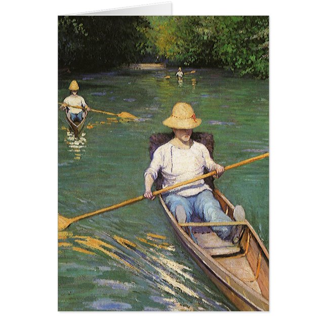 Oarsmen por Gustave Caillebotte, Bella Artes de la (Frente)