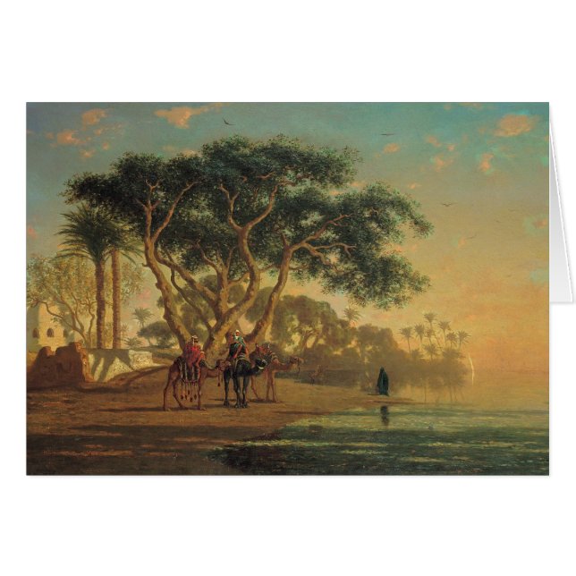 Oasis árabe, 1853 (Anverso (Horizontal))