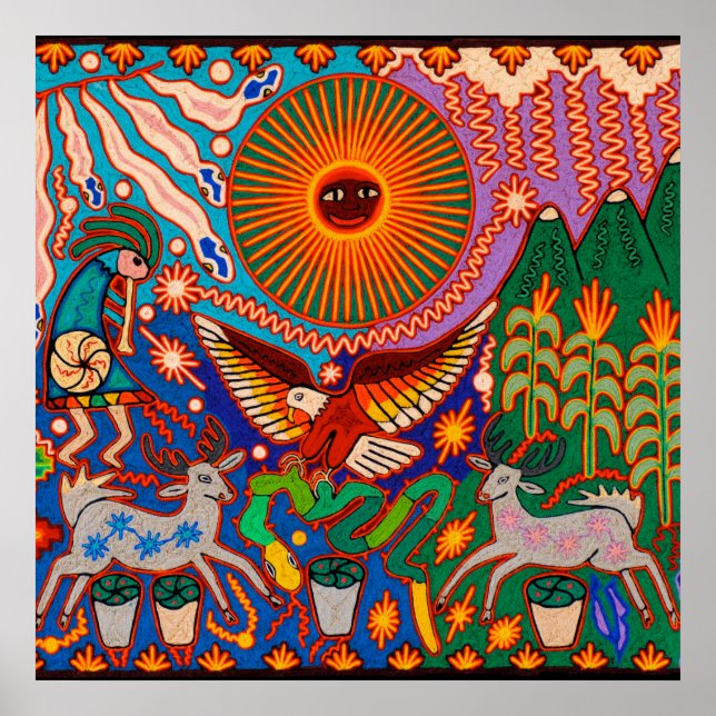 Oaxaca México México Viaje Boho de arte tribal may (Frente)