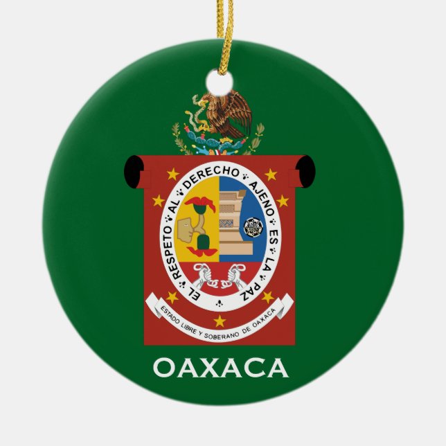 Oaxaca*, México Ornamento de Navidad (Frente)