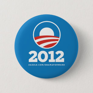 Obama "2012" Pin del botón