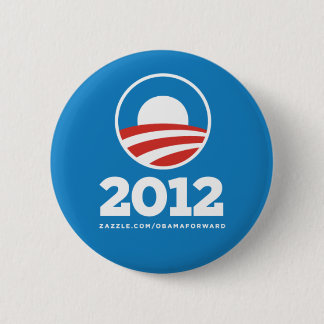 Obama "2012" Pin del botón