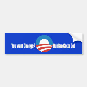 Obama anti DuhBro consiguió ir las pegatinas para