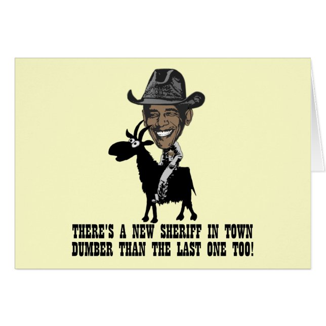 Obama anti, pastor de la cabra (Anverso (Horizontal))