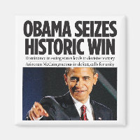 Obama aprovecha histórico imán de victoria