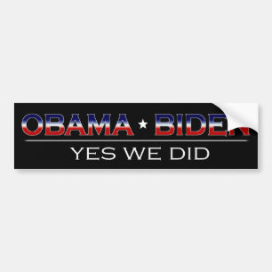 Obama * Biden - Calcomanía