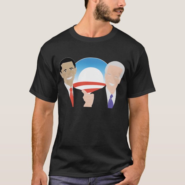 Obama - camiseta de Biden '08 (Anverso)