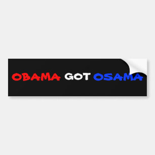 Obama consiguió a las pegatinas para el