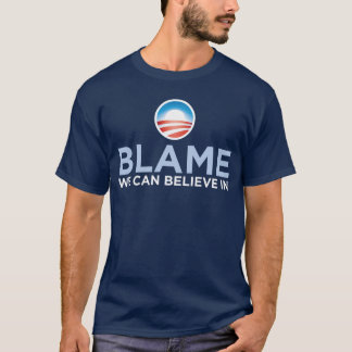 Obama - culpa que podemos creer en camiseta