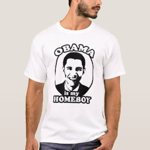 OBAMA ES MI CAMISETA DEL HOMEBOY