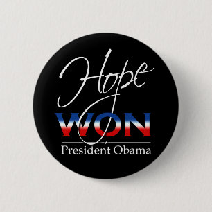 Obama ESPERANZA GANÓ - Botón