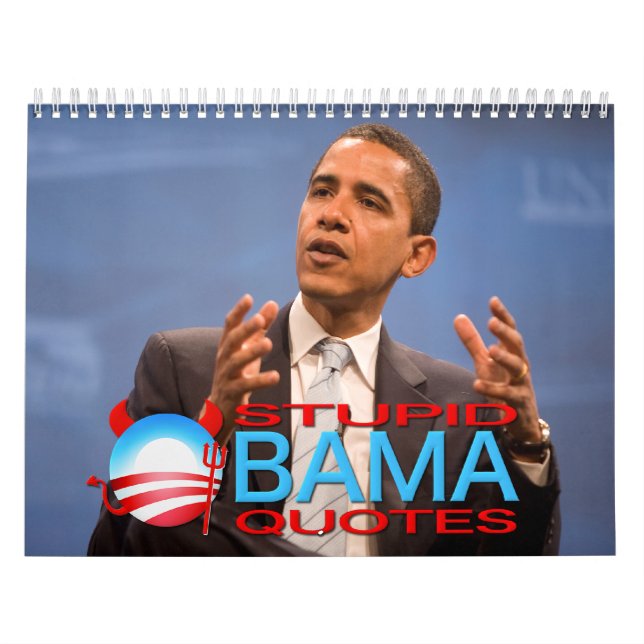 Obama estúpido cita el calendario (Tapa)
