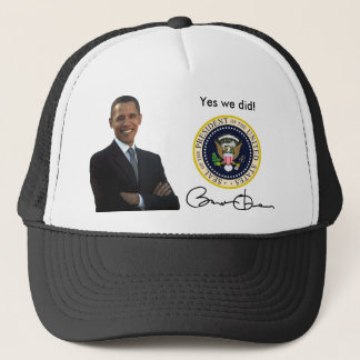 Obama hicimos sí - gorra de béisbol