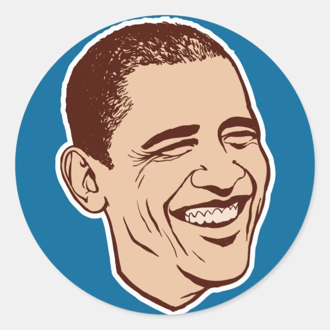 Obama Lapel Pegatina Set (Anverso)