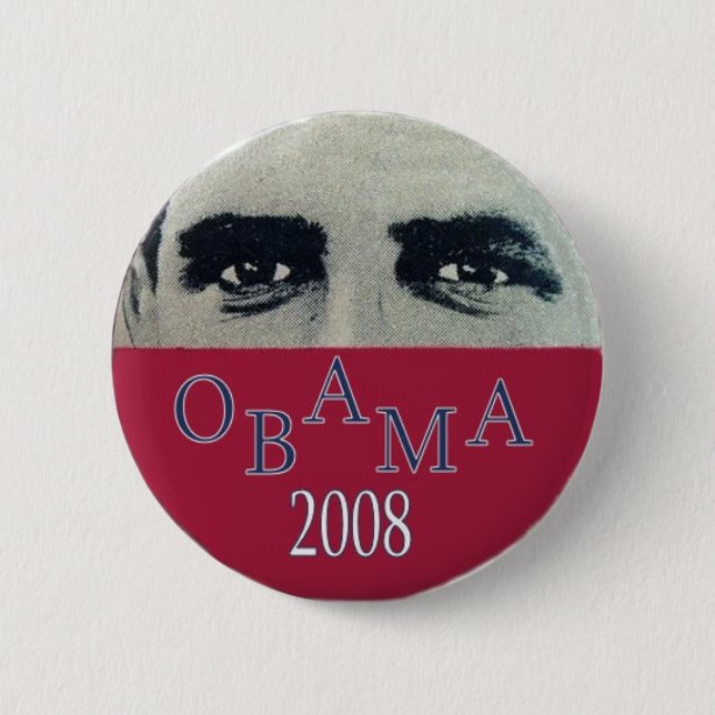 Obama observa el botón (Anverso)