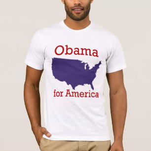 Obama para la camiseta de América