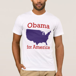 Obama para la camiseta de América