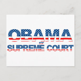 Obama para la postal de la Corte Suprema