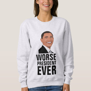 OBAMA, peor presidente que nunca camisetas