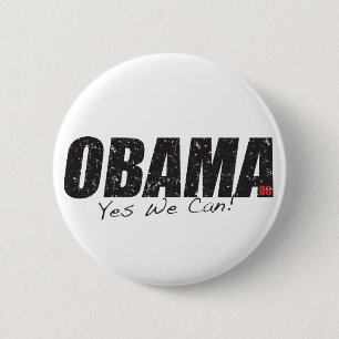 Obama "podemos sí!" Botón