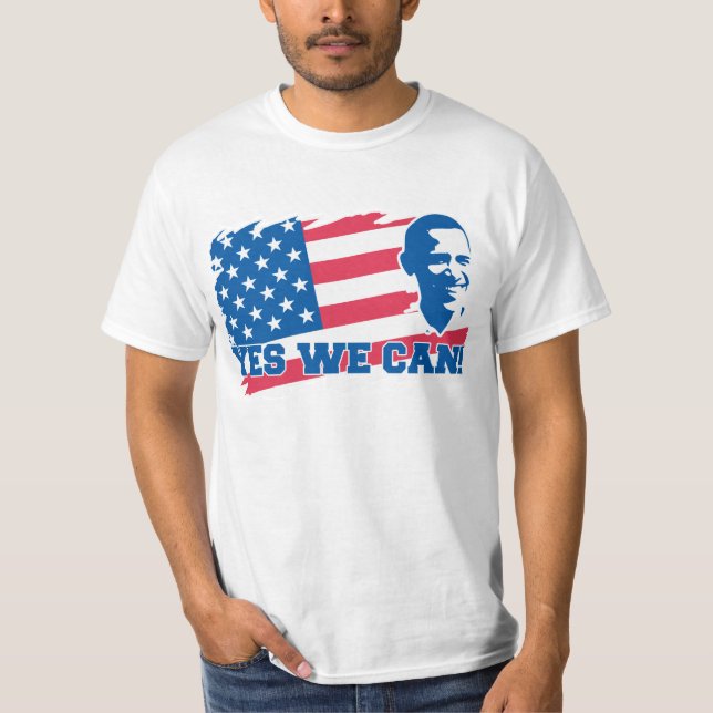Obama podemos sí camiseta (Anverso)