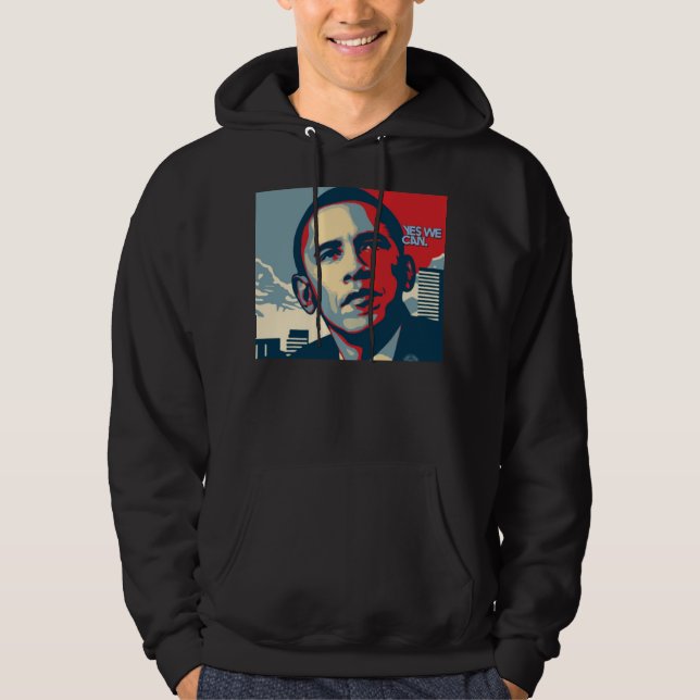 Obama "PODEMOS SÍ" sudadera con capucha (Anverso)