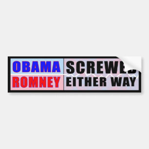 Obama Romney - atornilló cualquier etiqueta