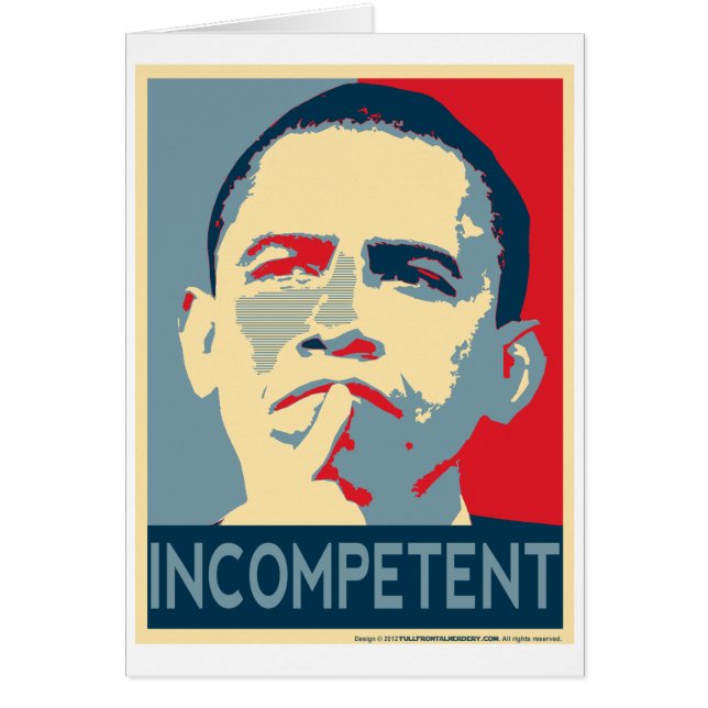 Obama - si al principio usted no tenga éxito… (Frente)