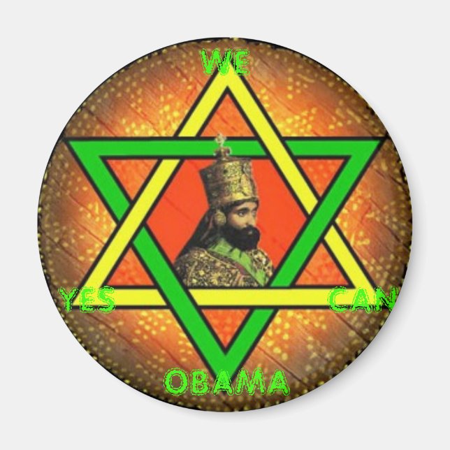 Obama sí, podemos hacer el imán (Frente)