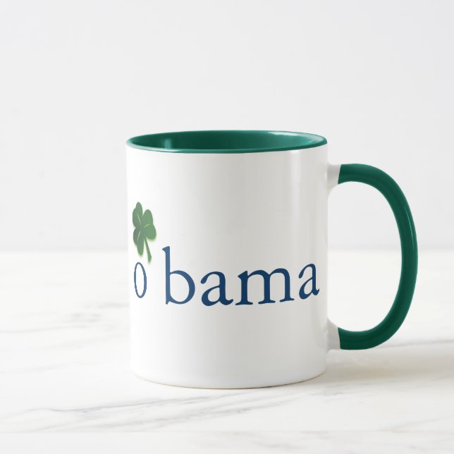 Obama, taza irlandesa (Derecha)