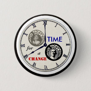 ¿Obama tenía bastantes? botón del reloj