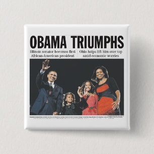 Obama triunfa botón