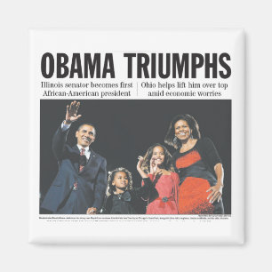Obama triunfa imán