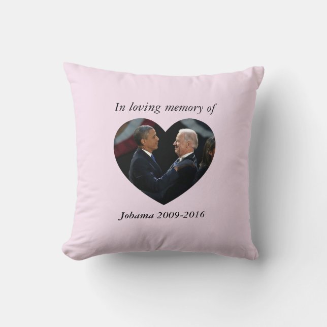 OBAMA Y ALMOHADA DE JOE BIDEN (Anverso)