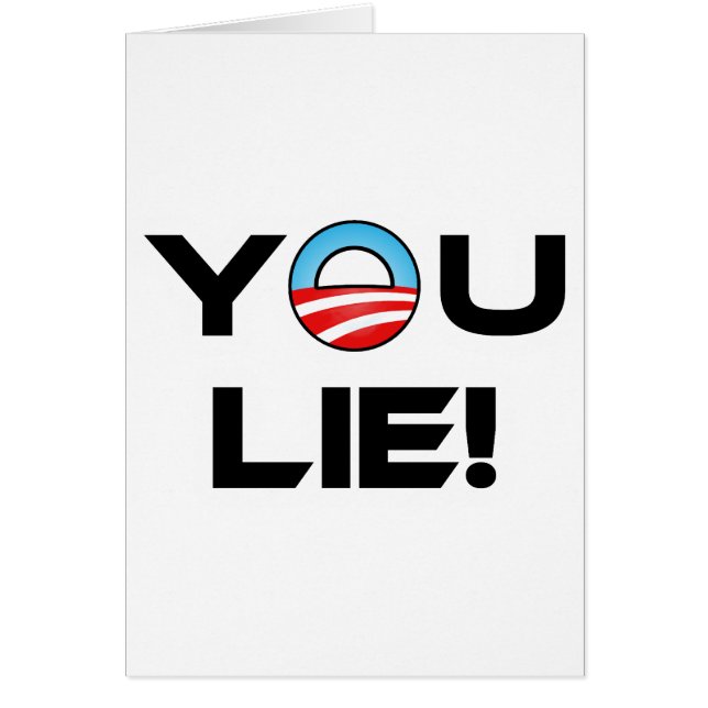 Obama You Lie (Frente)