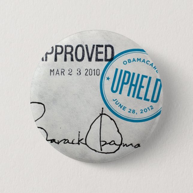 ObamaCare mantuvo el botón 2012 (Anverso)