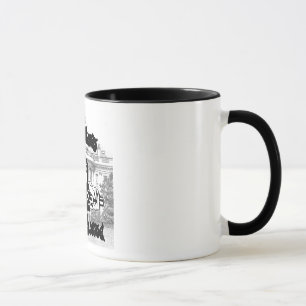 Obamas en taza de la casa de DA
