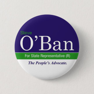 O'Ban para el representante del estado. Botón