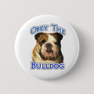 Obedece al Bulldog - Botón
