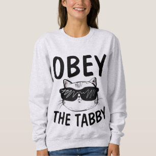 OBEDECER LAS Camisetas Gato, GRANDES Y TABBY