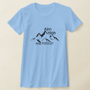 Objetivo: camiseta alta - Tee de mujeres Inspirado